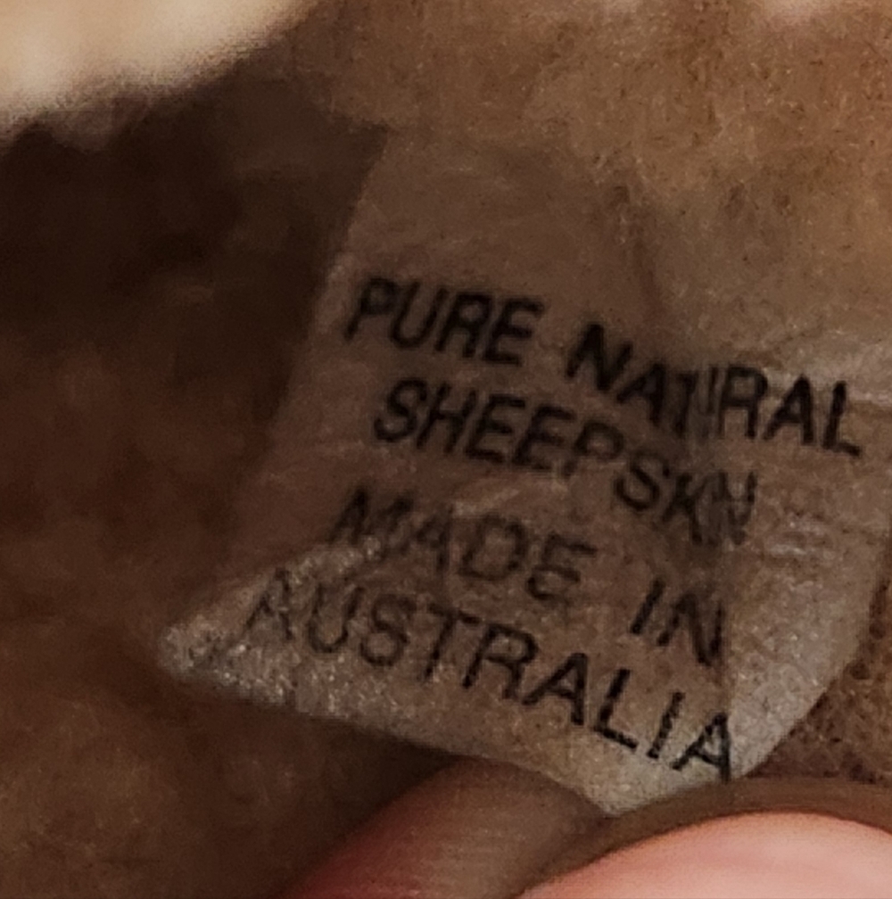 Uggs Original Australia Ankle Pure Natural Sheepskin Boots. 8 - Picture 10 of 10